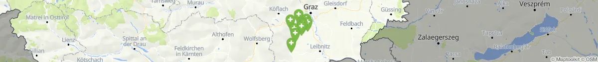 Map view for Pharmacies emergency services nearby Sankt Stefan ob Stainz (Deutschlandsberg, Steiermark)